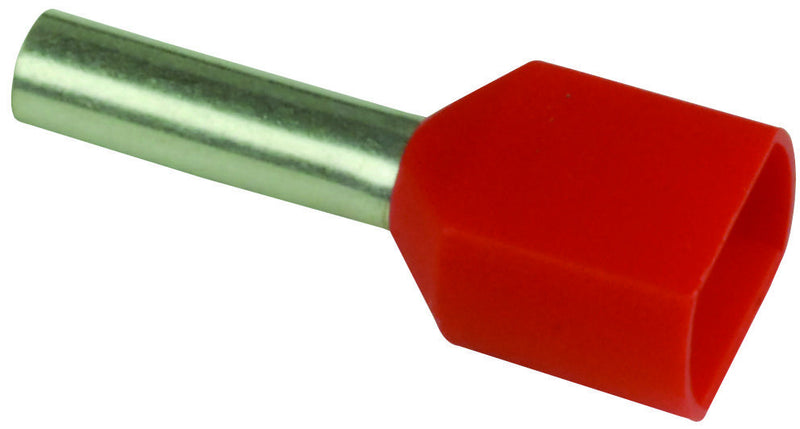 MULTICOMP SPC4565 TERMINAL, FERRULE, 8 X 2.05MM, RED