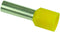 MULTICOMP SPC4526 TERMINAL, FERRULE, 12 X 3.6MM, YELLOW