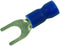 MULTICOMP MC29628 TERMINAL, SPADE/FORK, #10, CRIMP, BLUE