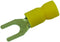 MULTICOMP MC29609 TERMINAL, SPADE/FORK, #10, CRIMP, YELLOW