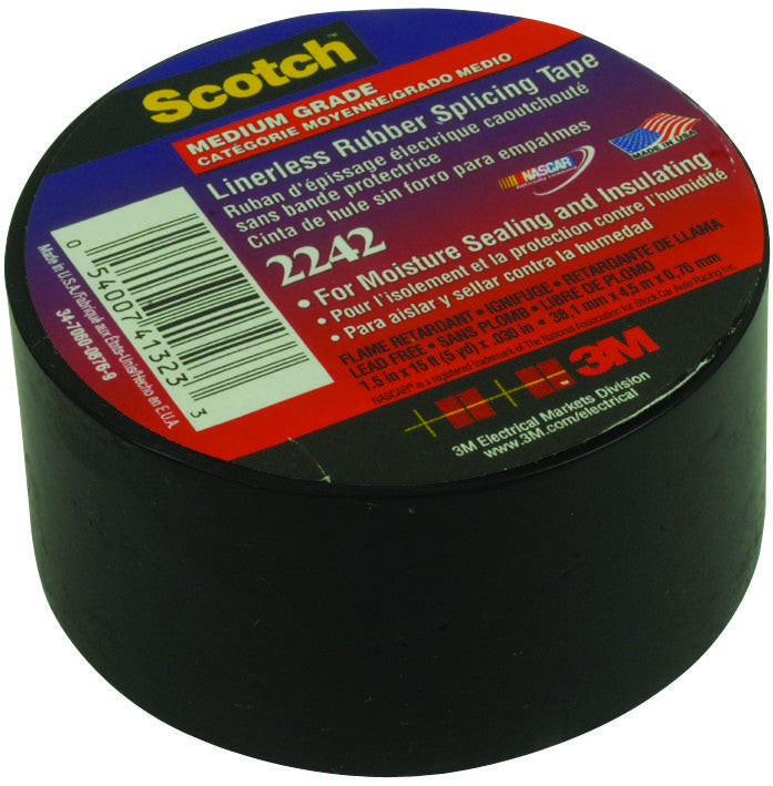 3M 2242 (1-1/2&quot;X15FT) LINERLESS SPLICING COMPOUND TAPE