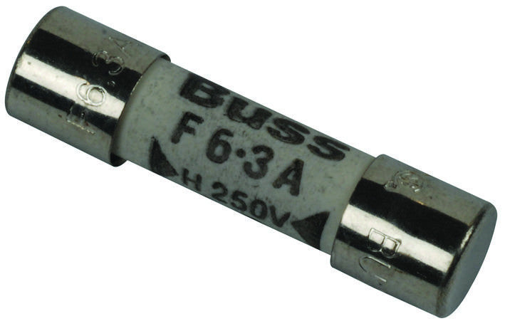 EATON BUSSMANN SERIES BK/GDA-6-3A FUSE, CARTRIDGE, 6.3A, 5X20MM, FAST ACT