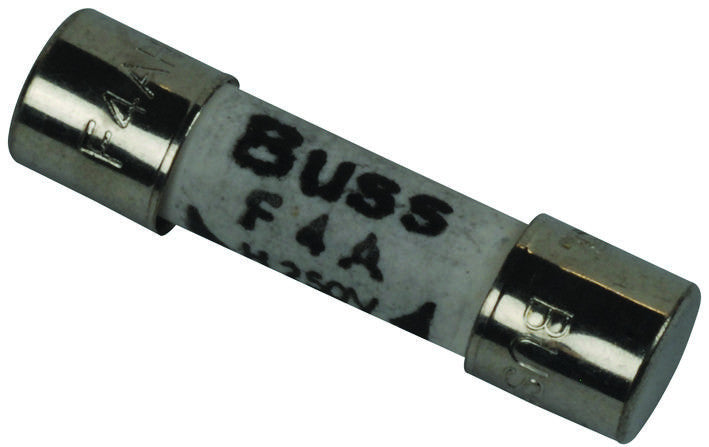 EATON BUSSMANN SERIES BK/GDA-4A FUSE, CARTRIDGE, 4A, 5X20MM, FAST ACTING