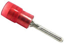 THOMAS & BETTS TV18-12PT-XV TERMINAL, PIN, CRIMP, RED, 22-16AWG