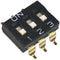 APEM DMR04TTR SWITCH, DIP, 4 POSITION, SPST, TOP SLIDE, SMD