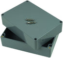 BUD INDUSTRIES PN-1327-DG ENCLOSURE, JUNCTION BOX, PLASTIC, GRAY