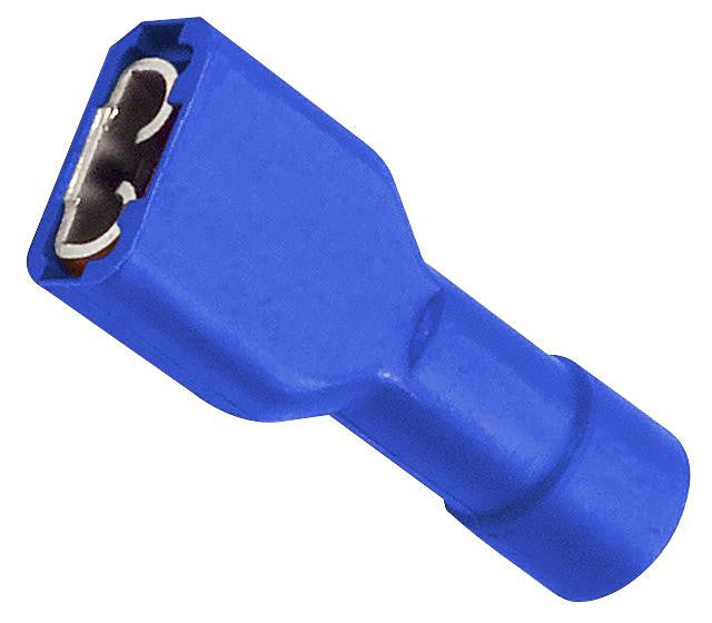 MULTICOMP MC29414 TERMINAL, FEMALE DISCONNECT, 0.187IN, CRIMP, BLUE