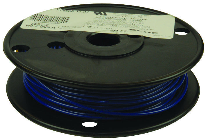 CAROL CABLE/GENERAL CABLE C2065A.12.07 HOOK UP WIRE 100FT 16AWG TIN-COPPER BLUE