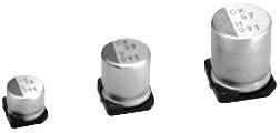 NICHICON PCX1H100MCL1GS ALUMINUM ELECTROLYTIC CAPACITOR, 10UF, 50V, 20%, SMD