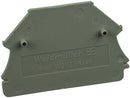 WEIDMULLER 1060000000. END PLATE, WDU2.5N SERIES TERMINAL BLOCK