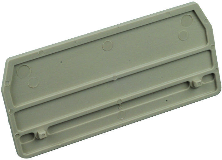 WEIDMULLER 1608770000 END PLATE, ZDU/ZPE/ZTR TERMINAL BLOCK