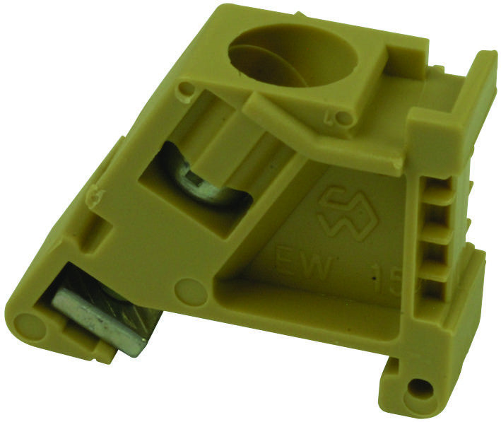 WEIDMULLER 0382860000 END BRACKET, TS 15 TERMINAL RAIL