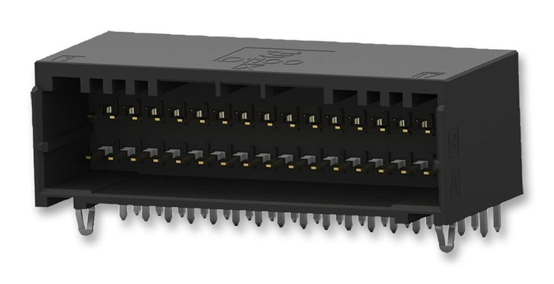 TE Connectivity 1-1827876-6 Pin Header Wire-to-Board 2.5 mm 2 Rows 12 Contacts Through Hole Right Angle Dynamic D-1200D