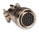 ITT Cannon CA06COME20-29S Circular Connector CA-COM Series MIL-DTL-5015 Equivalent Straight Plug 17 Contacts