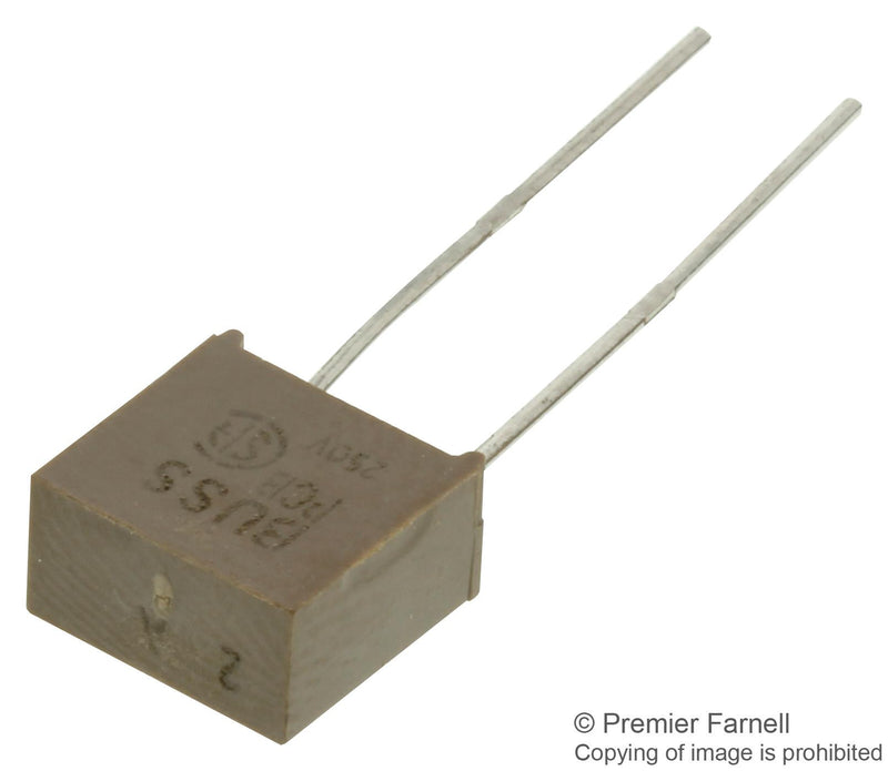 EATON BUSSMANN SERIES BK/PCB-2-R FUSE, PCB, 2A, 450V, FAST ACTING