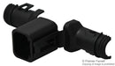 Deutsch - TE Connectivity 1011-265-0405 1011-265-0405 Connector Backshell 4 Way Receptacle 180&deg; Plastic Body DT