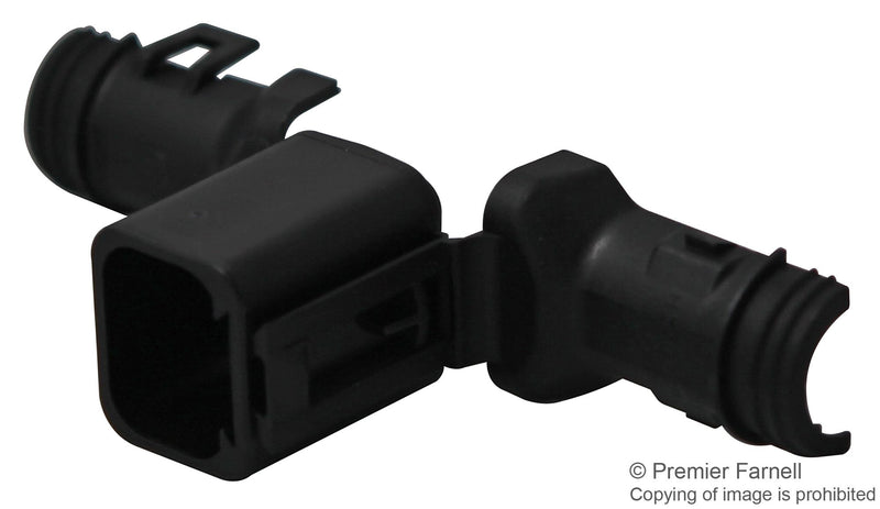 Deutsch - TE Connectivity 1011-265-0405 1011-265-0405 Connector Backshell 4 Way Receptacle 180&deg; Plastic Body DT