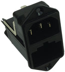 SCHURTER 4303.0001 POWER ENTRY MODULE, PLUG, 15A