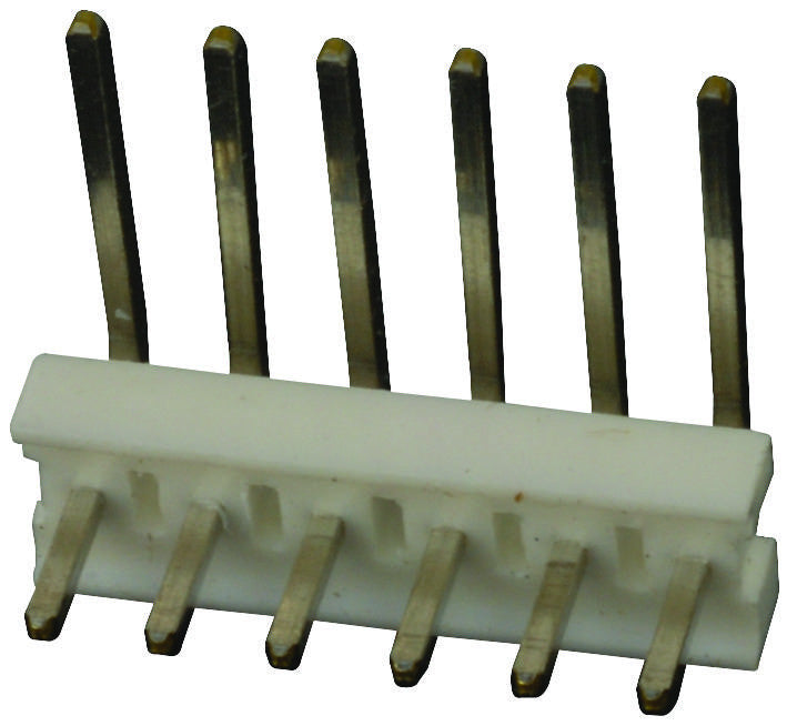 AMP - TE CONNECTIVITY 640453-6 WIRE-BOARD CONNECTOR HEADER, 6 POSITION, 0.1IN