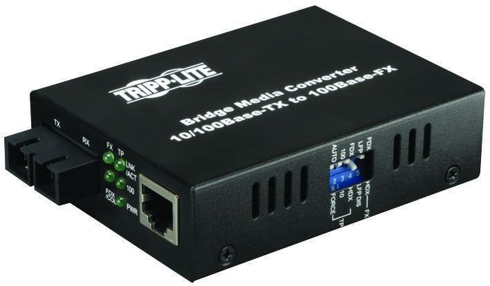 TRIPP-LITE N784-001-SC CONVERTER, UTP ETHERNET, FIBER ETHERNET