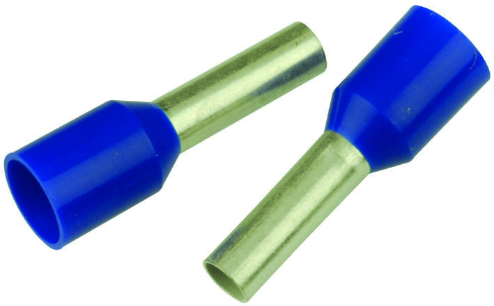 MULTICOMP SPC4520 TERMINAL, FERRULE, 8 X 2.3MM, BLUE