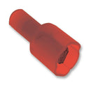 3M MNU18-187DMIK CRIMP TERMINAL, 4.7MM, MALE, RED