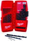 MILWAUKEE TOOL 48-89-2801 DRILL BIT SET, THUNDERBOLT, BLACK OXIDE, 21PC