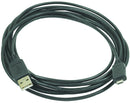 L-COM CSMUAMICB-3M COMPUTER CABLE, USB, 3M, BLACK