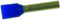 WEIDMULLER 9019170000 TERMINAL, FERRULE, 12 X 2.2MM, BLUE