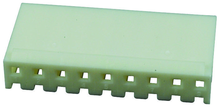 AMP - TE CONNECTIVITY 640250-9 WIRE-BOARD CONNECTOR RECEPTACLE, 9 POSITION, 3.96MM