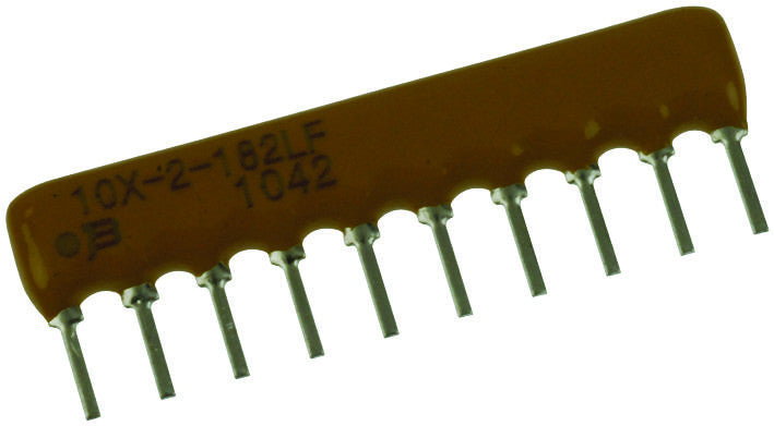 BOURNS 4610X-102-104LF RESISTOR, ISO RES N/W 5, 100KOHM, 2%, SIP