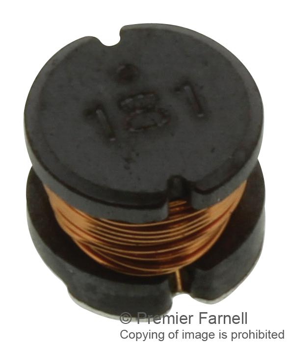 BOURNS SDR0604-181KL Power Inductor (SMD), 180 &micro;H, 0.38 A, 0.5 A, SDR0604 Series, 5.8mm x 5.8mm x 4.8mm, Unshielded