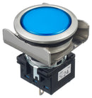 Idec LBW6MP-1T04S LED Panel Mount Indicator Blue 24 V 22.3 mm IP65