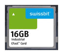 Swissbit SFCA016GH1AO1TO-I-QC-216-STD Flash Memory Card SLC Cfast Industrial 16 GB F-800 Series