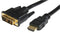 Startech HDDVIMM3M Audio / Video Cable Assembly Hdmi Plug DVI-D 9.8 ft 3 m Black