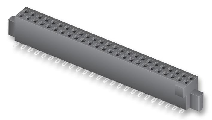 Samtec SFM-115-02-S-D-LC . PCB Receptacle Board-to-Board Wire-to-Board 1.27 mm 2 Rows 30 Contacts Surface Mount