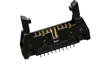 AMP - TE Connectivity 5499910-9 Wire-To-Board Connector 2.54 mm 40 Contacts Header AMP-LATCH Series Through Hole 2 Rows