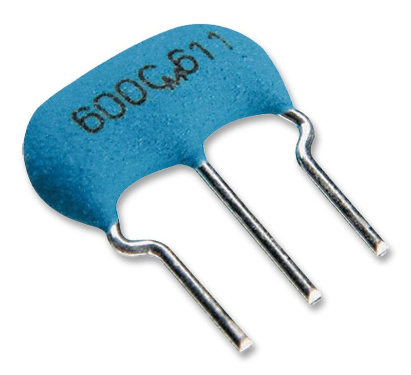 Murata CSTLS3M64G53-B0 Resonator 3.64 MHz Through Hole 3 Pin 50 ohm &plusmn; 0.5% Ceralock Cstls Series