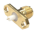 Multicomp MC002930 RF / Coaxial Connector SMA Straight Flanged Jack 50 ohm Beryllium Copper