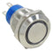 Alcoswitch - TE Connectivity AV1910000Q04 Vandal Resistant Switch AV19 Anti-Vandal Series 19 mm Spst Momentary Spring Return