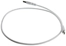 L-COM U3A00063-075M USB Cable 3.0 A PLUG-C Plug WHT 29.6"