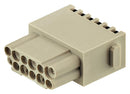 Harting 09140122734 Heavy Duty Connector Han-Quick Lock&laquo; Han-Modular Series Module 12 Contacts Receptacle