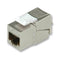 ROLINE 26.11.0378 RJ45 Keystone Socket, Cat 6a STP Shielded, IDC/IDT Termination, Metal Housing