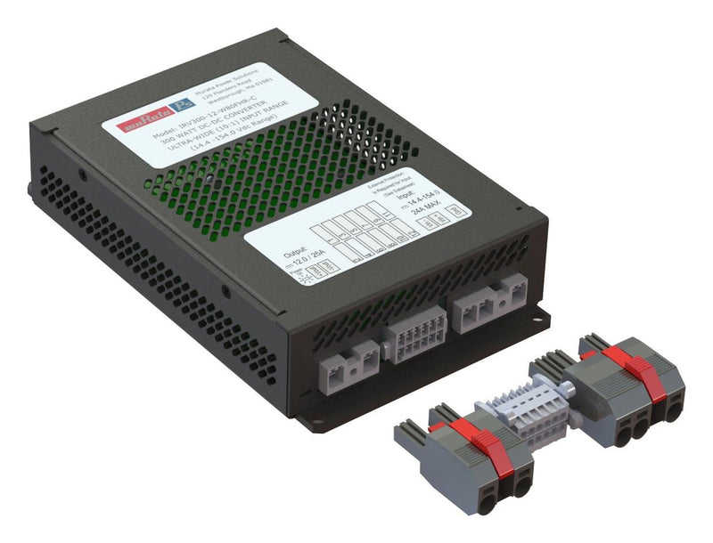 Murata Power Solutions IRV300-12W80HR-C Isolated Chassis Mount DC/DC Converter Railway 10:1 300 W 1 Output 12 V 25 A