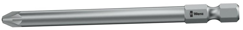 Wera 05060035001 Driver Bit Pozidriv 1/4 " Drive PZ2 89 mm Length