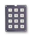 EOZ ECO.12150.06 ECO.12150.06 Keypad ECO 3 x 4 Matrix PC (Polycarbonate) 20 mA 24 V