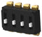 Alcoswitch - TE Connectivity EDS04SNNNTU04Q DIP / SIP Switch Raised Type 4 Circuits Spst SMD EDS Series Unsealed 24 V