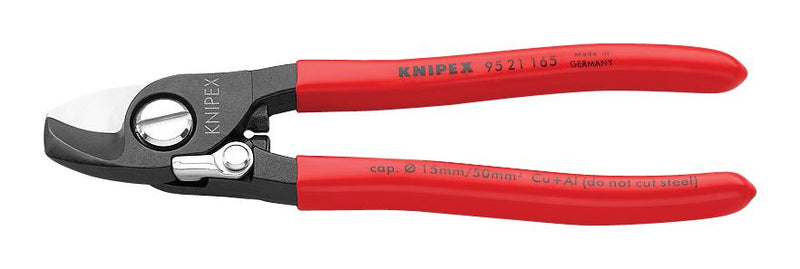 Knipex 95 21 165 Cable Cutter Shear 15 mm Cutting Capacity Overall Length