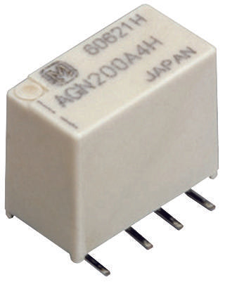 Panasonic AGN210A4HZ Signal Relay Dpdt 4.5V 1A SMD