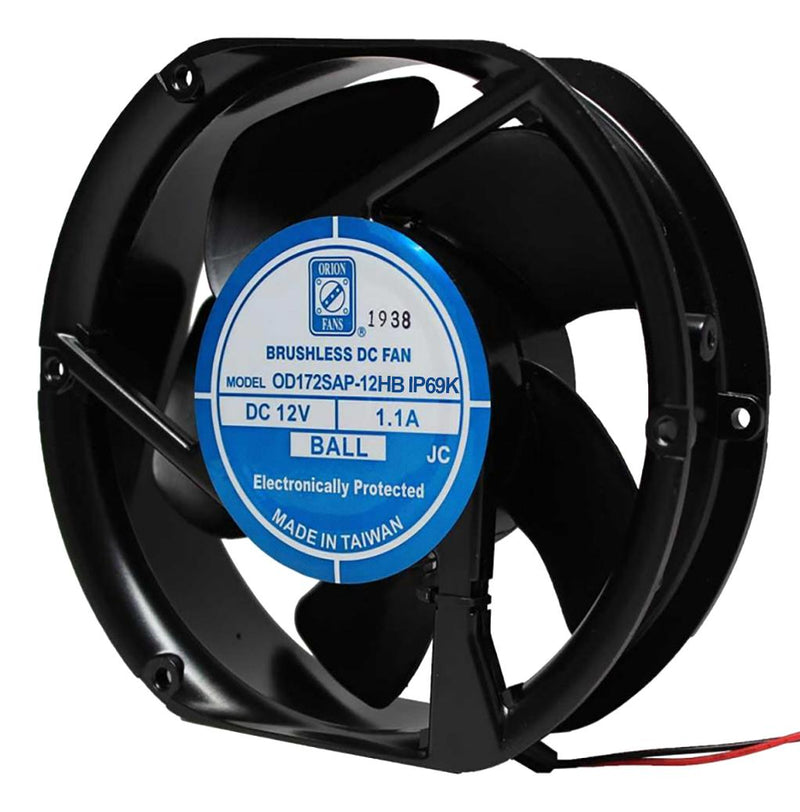 Orion Fans OD172SAP-48HBIP69K DC Axial FAN Ball 235CFM 0.48A 48V